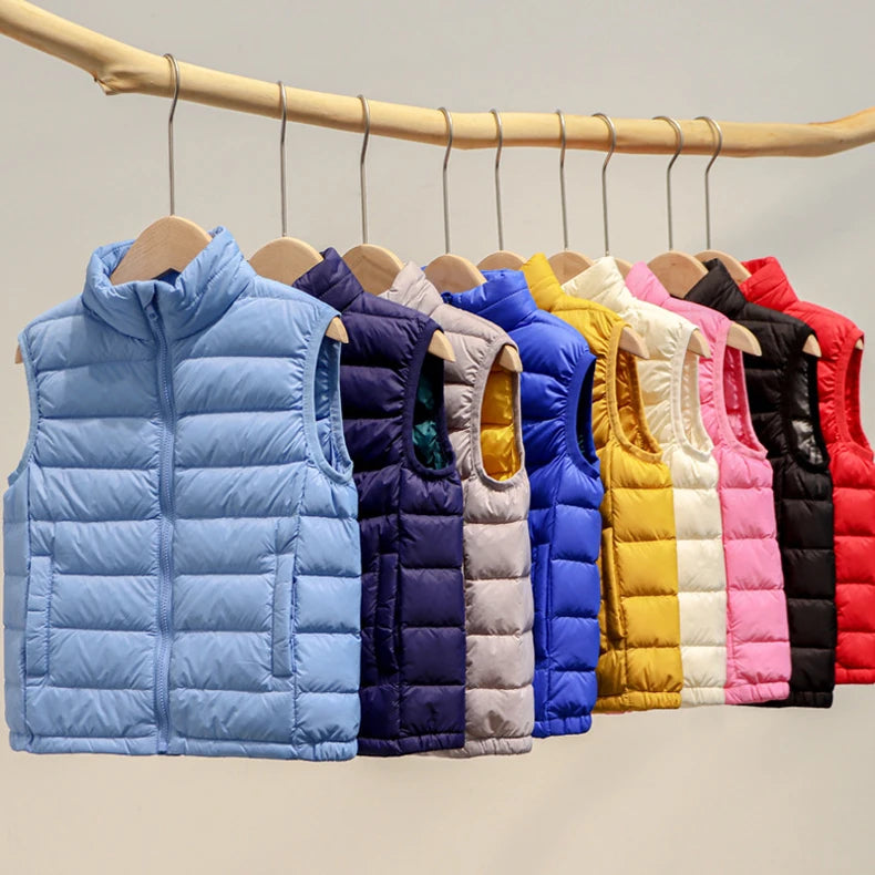 Warm Sleeveless Vest for Boys & Girls